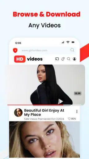 Video Downloader & Proxy Home screenshot