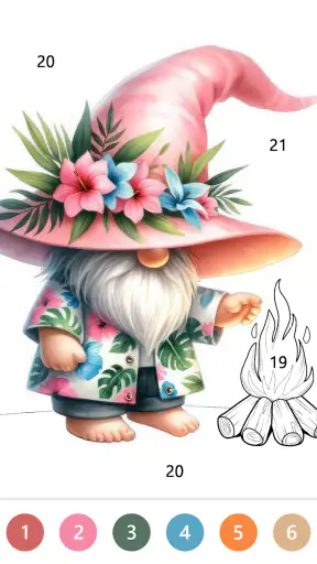 Vivid Color Paint By Number screenshot