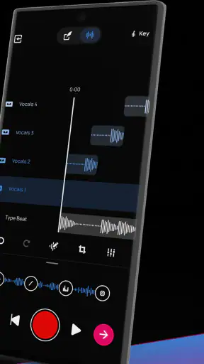 Voloco: Auto Vocal Tune Studio screenshot