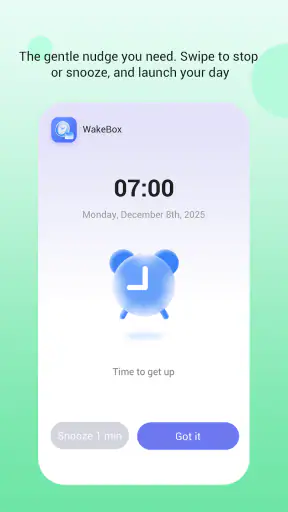 WakeBox screenshot