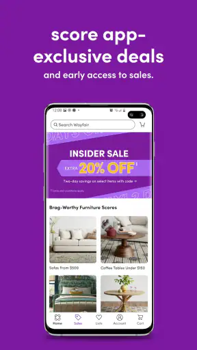 Wayfair - Shop All Things Home screenshot