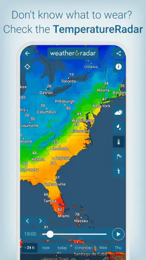 Weather & Radar - Storm radar screenshot