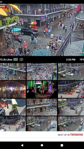 Webcams screenshot