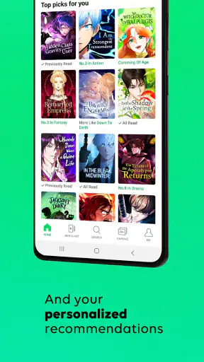 WEBTOON: Manga, Comics, Manhwa screenshot