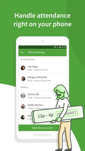 When I Work Team Scheduling screenshot