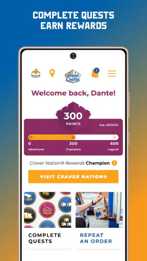 White Castle Online Ordering screenshot