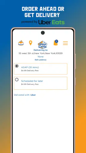 White Castle Online Ordering screenshot