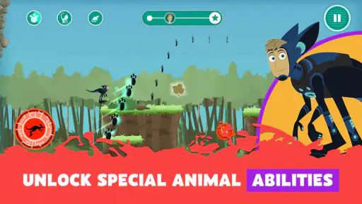 Wild Kratts Rescue Run screenshot