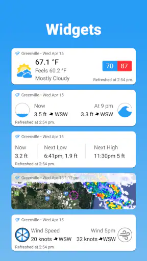 WillyWeather screenshot