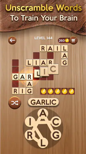 Woody Cross: Word Connect screenshot