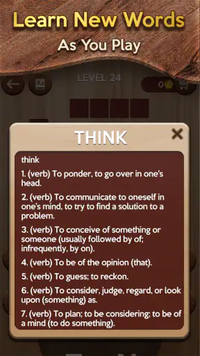 Woody Cross: Word Connect screenshot