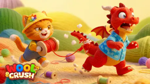 Wool Crush™ - Yarn Color Sort screenshot
