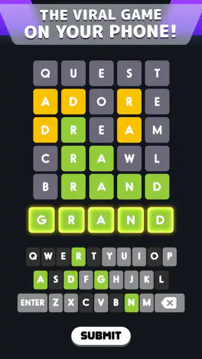 Wordle! screenshot