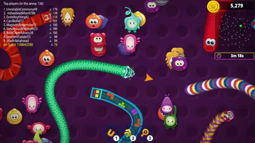 Worms Zone .io - Hungry Snake screenshot