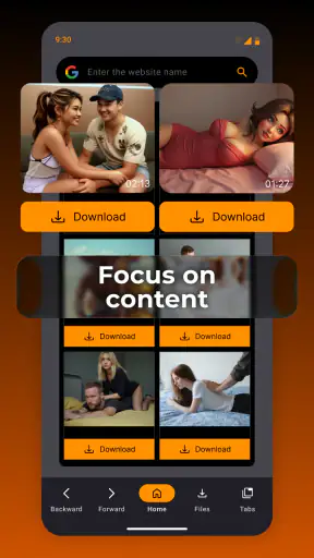 XPlay Browser screenshot