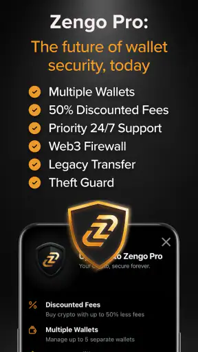 Zengo: Crypto & Bitcoin Wallet screenshot