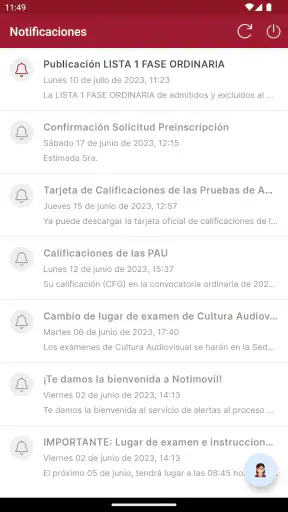 Acceso DURM screenshot