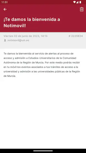 Acceso DURM screenshot