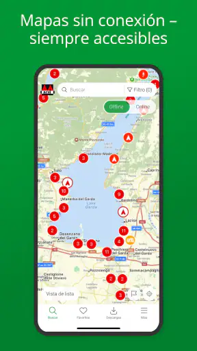 ACSI Campings Europa screenshot