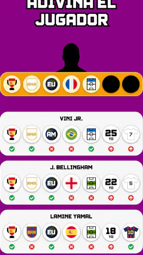 Adivina el Jugador de Fútbol screenshot