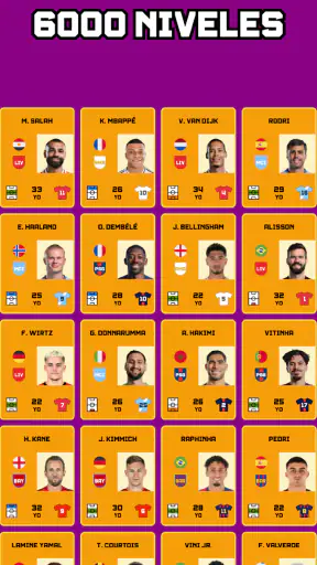 Adivina el Jugador de Fútbol screenshot