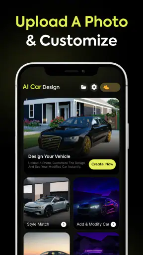 AI Car Designer Modify Style screenshot