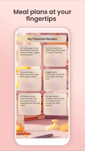 AI Recipe Generator App screenshot