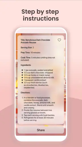 AI Recipe Generator App screenshot