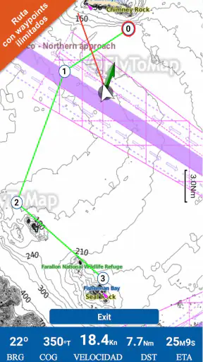 AIS Flytomap GPS carta náutica screenshot