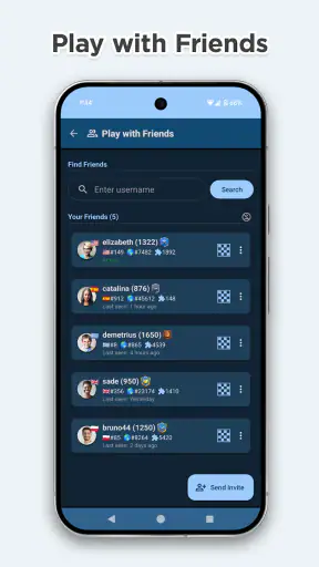 Ajedrez online y offline screenshot