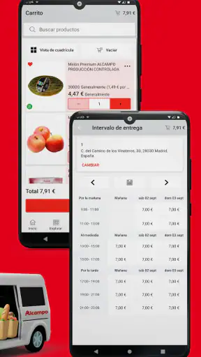 Alcampo tienda online screenshot