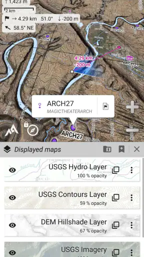 AlpineQuest Off-Road Explorer screenshot