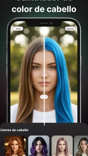 IA Peinados:Pelo, Color, Barba screenshot