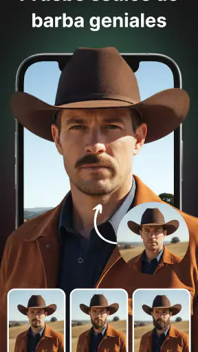 IA Peinados:Pelo, Color, Barba screenshot