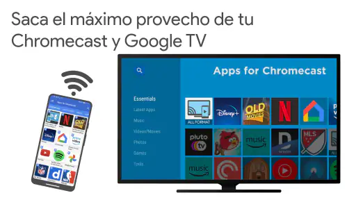 Apps para Chromecast screenshot