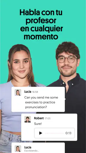 Aprender idiomas con Preply screenshot