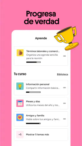 Aprender idiomas con Preply screenshot
