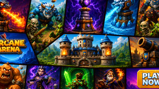 Arcane Arena: Tower Defense TD screenshot