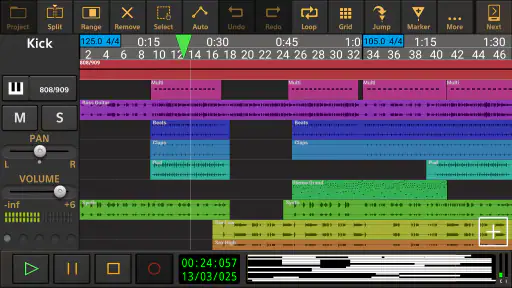 Audio Evolution Mobile Studio screenshot
