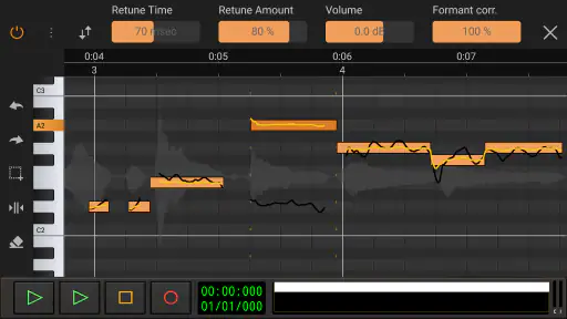 Audio Evolution Mobile Studio screenshot