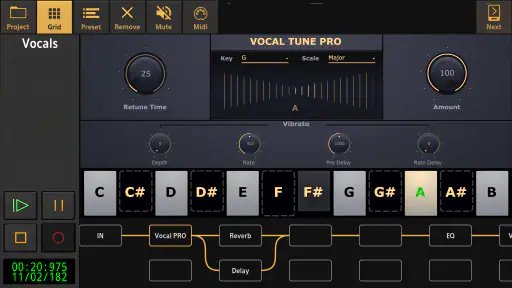 Audio Evolution Mobile Studio screenshot
