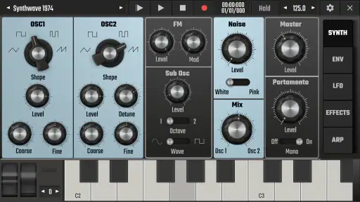 Audio Evolution Mobile Studio screenshot