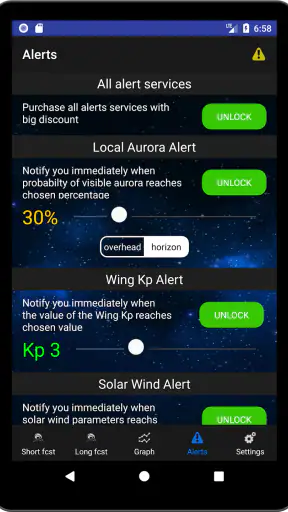 Aurora Alerts - Northern Light screenshot