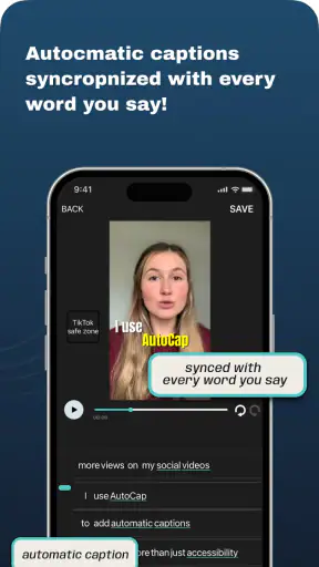 AutoCap Captions Teleprompter screenshot
