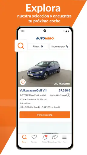 Autohero: Coches Segunda Mano screenshot
