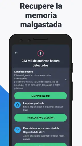 AVG Antivirus y Seguridad screenshot