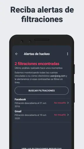 AVG Antivirus y Seguridad screenshot