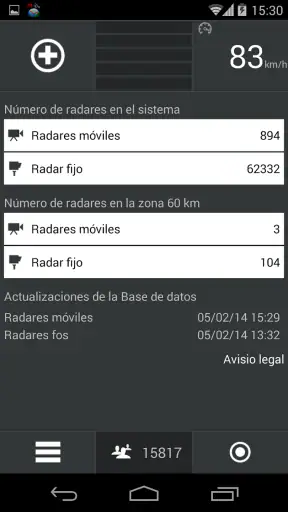 Avisador Radares - CamSam PLUS screenshot