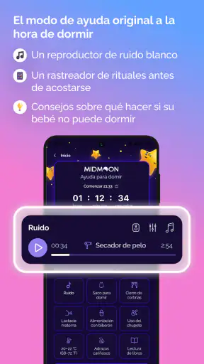 Baby Sleep Tracker - Midmoon screenshot