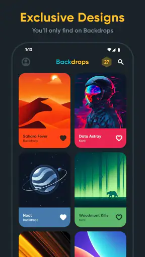 Backdrops: Fondos de Pantalla screenshot